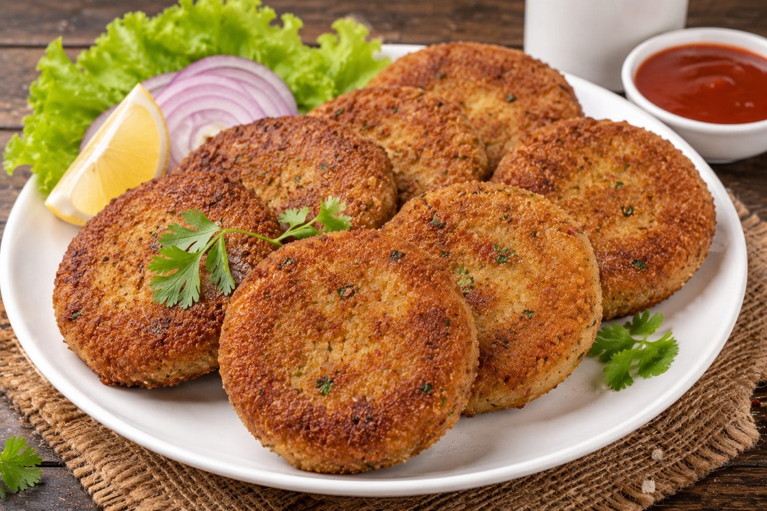 POTATO CHICKEN CUTLETS